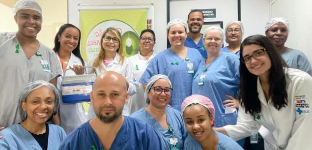 Hospital Manoel Victorino realiza primeira captação de córneas como marco do Dia Nacional da Doação de Órgãos