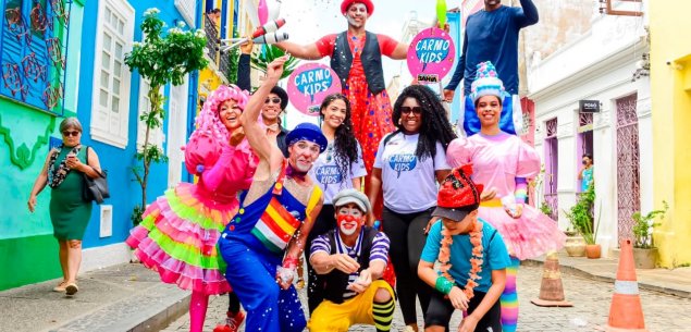 Arraiá ‘CarmoKids’ anima a criançada no largo do Santo Antônio Além do Carmo