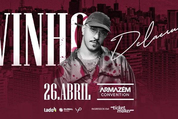 Delacruz retorna à Bahia para a Turnê "Vinho" no Armazém Convention